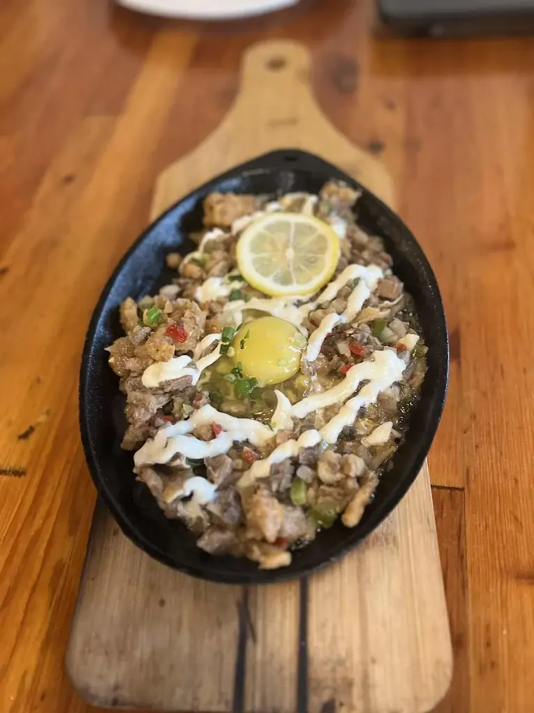 Filipino Pork Adobo with unlimited rice at Chicken House Edmonton Old Strathcona